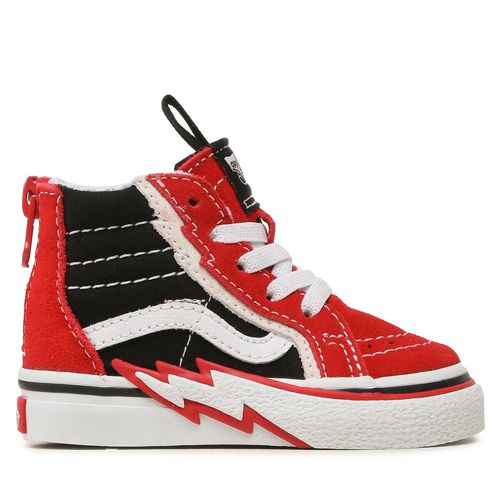 Sneakers Vans Sk8-Hi Zip Bolt VN000BVKREB1 Red/Black - Chaussures.fr - Modalova