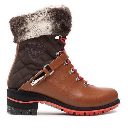 Bottes de randonnée Rossignol Megeve RNJW220 Marron - Chaussures.fr - Modalova