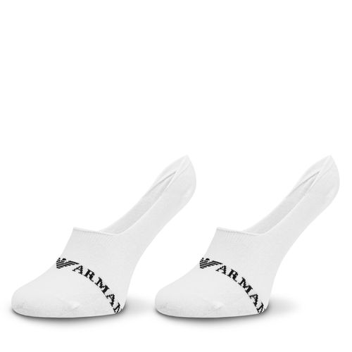 Lot de 3 paires de socquettes Emporio Armani 306227 4R254 16510 Bianco/Bianco/Bianco - Chaussures.fr - Modalova