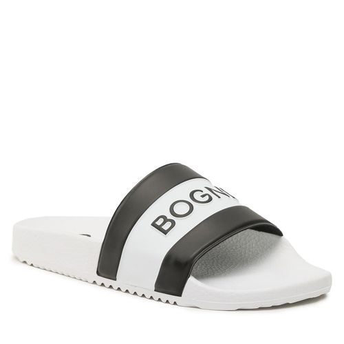 Mules / sandales de bain Bogner Belize L 7 B 22323967 White/Black 023 - Chaussures.fr - Modalova