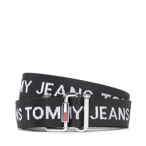 Ceinture Tommy Jeans Tjw Essential Webbing Belt AW0AW11650 Noir - Chaussures.fr - Modalova