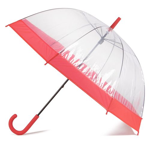 Parapluie Happy Rain Long Domeshape 40982 Rouge - Chaussures.fr - Modalova
