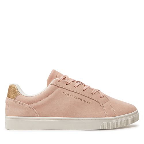 Sneakers Tommy Hilfiger Color Pop Court Sneaker FW0FW08282 Rose - Chaussures.fr - Modalova