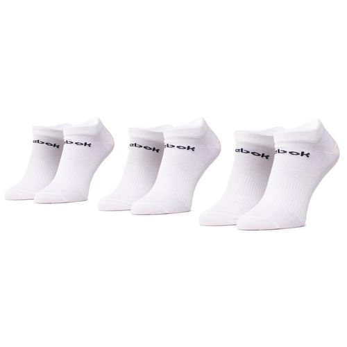Lot de 3 paires de chaussettes basses unisexe Reebok Act Core Low Cut Sock 3P GH8228 White - Chaussures.fr - Modalova