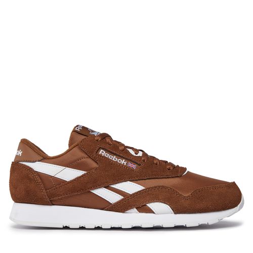 Chaussures Reebok Cl Nylon IF3052 Cloud White/Collegiate Brown/Collegiate Brown - Chaussures.fr - Modalova