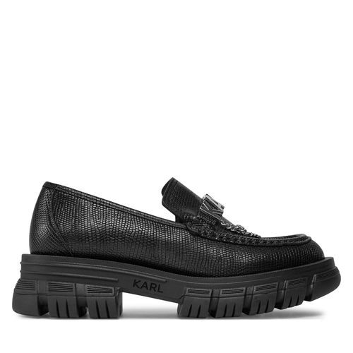 Chunky loafers KARL LAGERFELD KL43824 Black Textured Lthr 100 - Chaussures.fr - Modalova