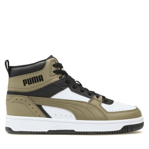 Sneakers Puma Rebound JOY Jr 374687 15 Puma Black-Covert Green-Puma White - Chaussures.fr - Modalova