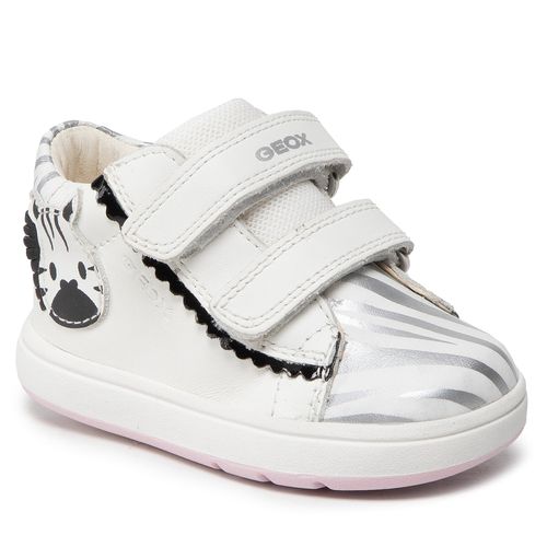 Sneakers Geox B Biglia G. B B254CB 00085 C0007 White/SIlver - Chaussures.fr - Modalova