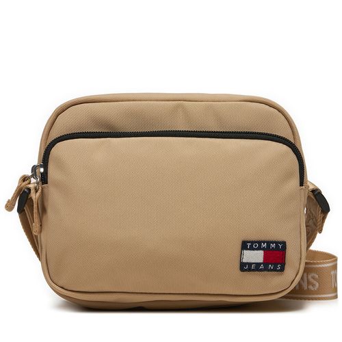 Sac à main Tommy Jeans Tjw Ess Daily Crossover AW0AW16275 Beige - Chaussures.fr - Modalova