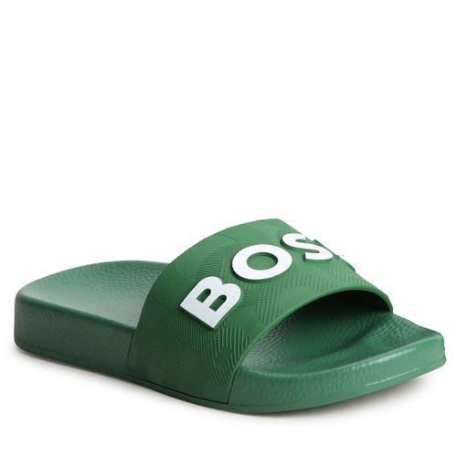 Mules / sandales de bain Boss J50879 M Khaki 651 - Chaussures.fr - Modalova