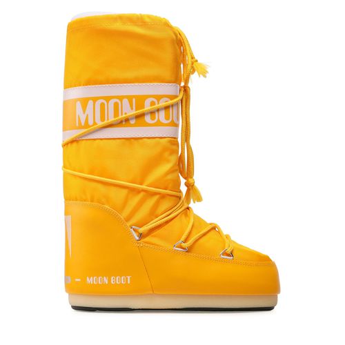 Bottes de neige Moon Boot Icon Nylon 14004400 S Jaune - Chaussures.fr - Modalova