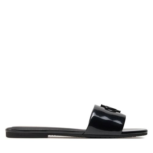 Mules / sandales de bain Calvin Klein Jeans Flat Sandal Slide Mg Met YW0YW01348 Black BEH - Chaussures.fr - Modalova