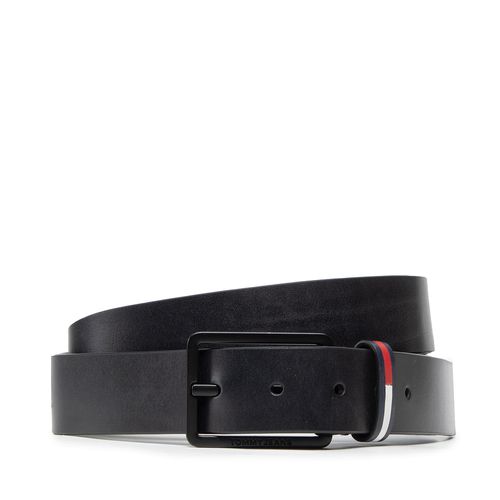 Ceinture Tommy Jeans Tjm Elevated Flag Leather 3.5 AM0AM08570 BDS - Chaussures.fr - Modalova