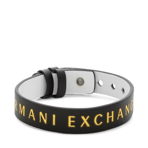 Bracelet Armani Exchange Logo AXG0107040 Blanc - Chaussures.fr - Modalova