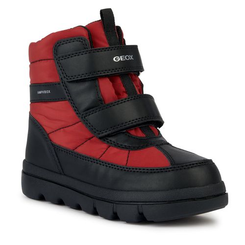 Bottes de neige Geox J Willaboom Boy B Ab J36LFB 0FU54 C0020 S Red/Black - Chaussures.fr - Modalova