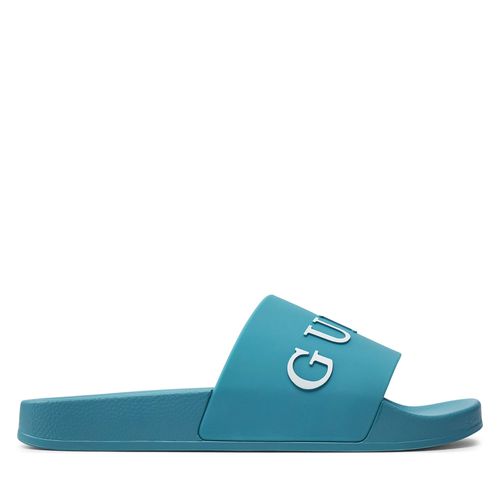 Mules / sandales de bain Guess F4GZ10 BB00F Bleu - Chaussures.fr - Modalova
