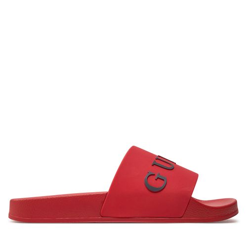 Mules / sandales de bain Guess F4GZ10 BB00F Rouge - Chaussures.fr - Modalova