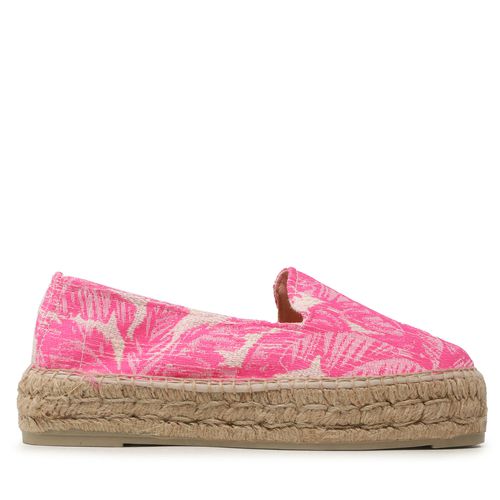 Espadrilles Manebi Cotton Jaquard Double Sole Espadrilles G 4.7 D0 Rose - Chaussures.fr - Modalova