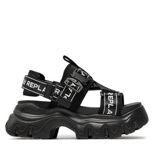 Sandales Replay GWSA6.000.C0001T Noir - Chaussures.fr - Modalova