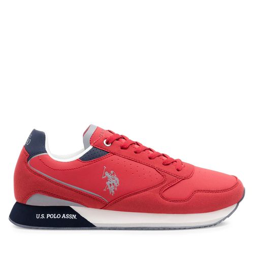 Sneakers U.S. Polo Assn. NOBIL003M/CHY4 Rouge - Chaussures.fr - Modalova