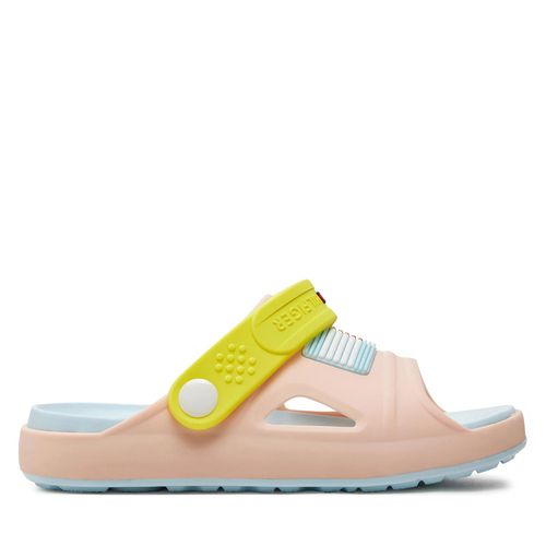 Sandales Tommy Hilfiger Comfy Sandal T3A2-33290-0083 S Pink/Yellow X447 - Chaussures.fr - Modalova