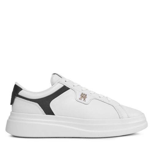 Sneakers Tommy Hilfiger Pointy Court FW0FW07460 White/Space Blue 0K4 - Chaussures.fr - Modalova