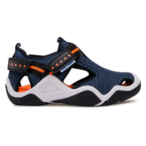 Sandales Geox J Wader B. A J1530A 00014 C4074 M Bleu marine - Chaussures.fr - Modalova