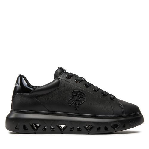 Sneakers KARL LAGERFELD KL54530 Black Lthr/Mono 00X - Chaussures.fr - Modalova