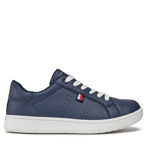 Sneakers Tommy Hilfiger Low Cut Lace Up Sneaker T3X9-33348-1355 S Bleu marine - Chaussures.fr - Modalova