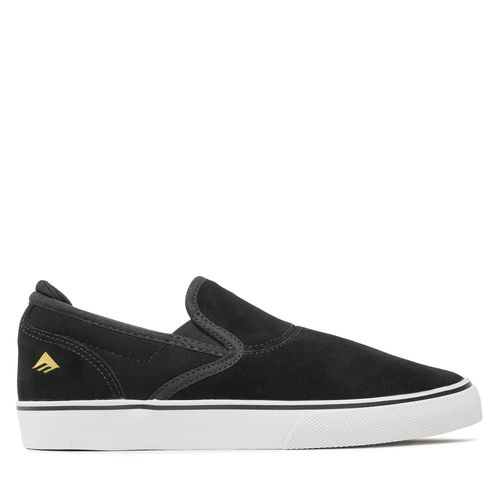 Sneakers Emerica Wino G6 Slip-On Youth 6301000024 Black/White/Gold 715 - Chaussures.fr - Modalova