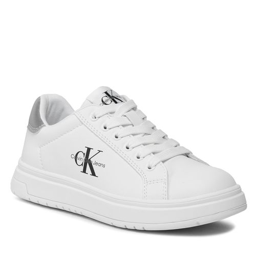 Sneakers Calvin Klein Jeans V3X9-80858-1355 M White/Grey X092 - Chaussures.fr - Modalova