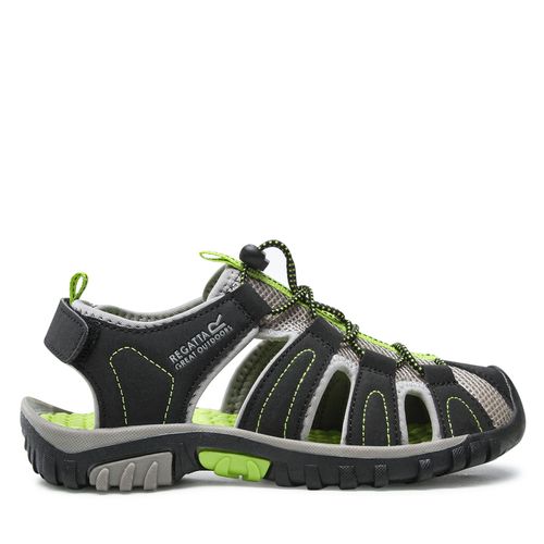Sandales Regatta Westhore Jnr RKF600 Black/Lime Green 03Y - Chaussures.fr - Modalova