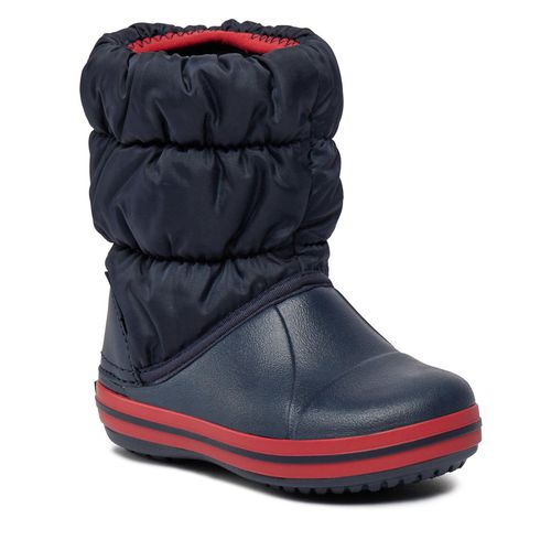 Bottes de neige Crocs Winter Puff 14613 Navy/Red - Chaussures.fr - Modalova