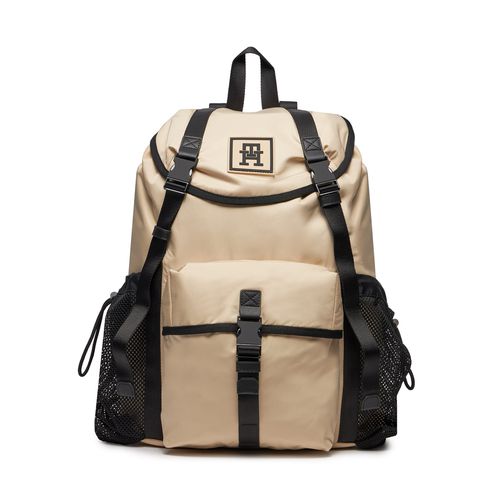 Sac à dos Tommy Hilfiger Th Sport Backpack AM0AM11793 White Clay AES - Chaussures.fr - Modalova