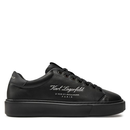 Sneakers KARL LAGERFELD KL52223 Black Lthr/Mono 00X - Chaussures.fr - Modalova