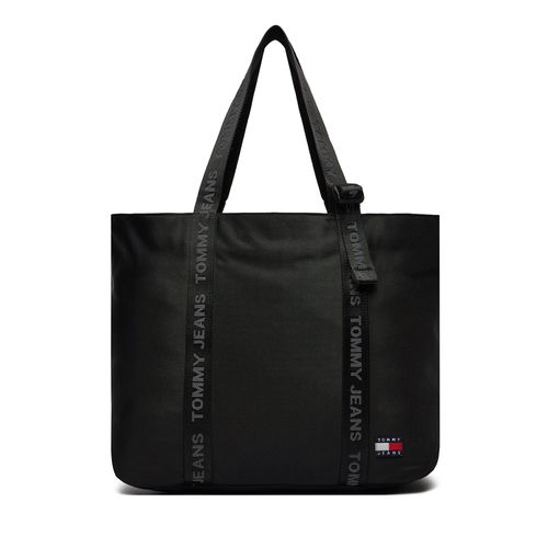 Sac à main Tommy Jeans Tjw Essential Daily Tote AW0AW15819 Black BDS - Chaussures.fr - Modalova