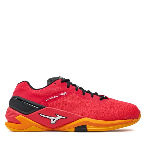 Chaussures Mizuno Wave Stealth Neo X1GA2000 Radiant Red/White/Carrot Curl 1 - Chaussures.fr - Modalova