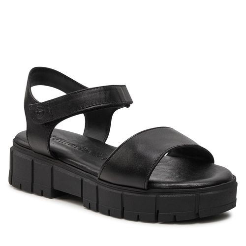 Sandales Tamaris 1-28246-42 Black Leather 003 - Chaussures.fr - Modalova