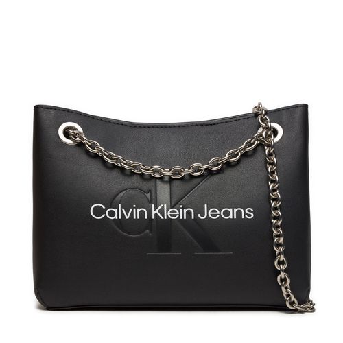 Sac à main Calvin Klein Jeans Sculpted Shoulder Bag24 Mono K60K607831 Noir - Chaussures.fr - Modalova