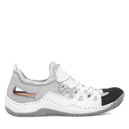 Sneakers Rieker L0539-80 Blanc - Chaussures.fr - Modalova