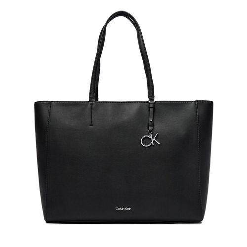Sac à main Calvin Klein Ck Must Shopper Md K60K610610 Noir - Chaussures.fr - Modalova