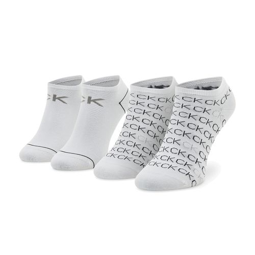 Lot de 2 paires de socquettes Calvin Klein 701218779 Blanc - Chaussures.fr - Modalova