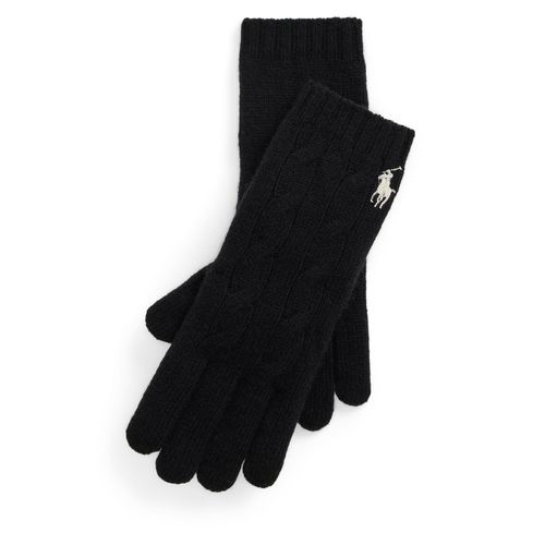 Gants Polo Ralph Lauren 455956295009 Noir - Chaussures.fr - Modalova