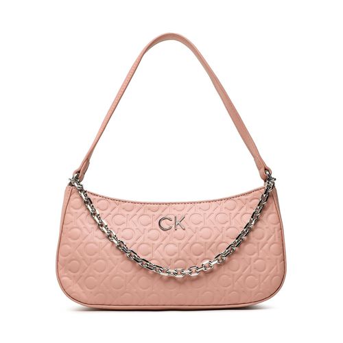 Sac à main Calvin Klein Re-Lock Shoulder Bag Emb Mono K60K610204 GBI - Chaussures.fr - Modalova