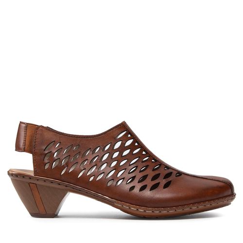 Sandales Rieker 46775-24 Marron - Chaussures.fr - Modalova