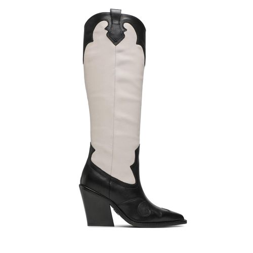 Bottes Bronx High boots 14287-AG Black/Off White 2295 - Chaussures.fr - Modalova