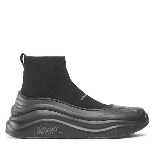 Sneakers KARL LAGERFELD KL52730 Black Wool Mono - Chaussures.fr - Modalova