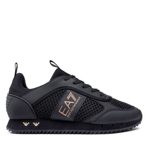 Sneakers EA7 Emporio Armani X8X027 XK050 M701 Triple Black/Gold - Chaussures.fr - Modalova