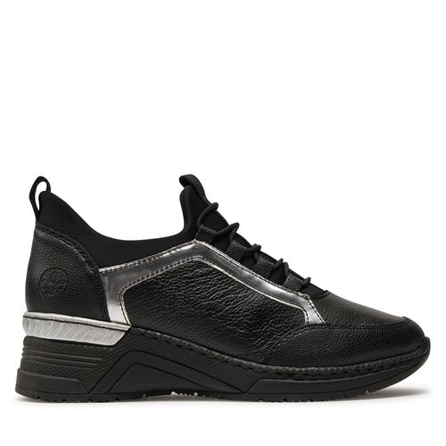 Sneakers Rieker N4379-01 Noir - Chaussures.fr - Modalova