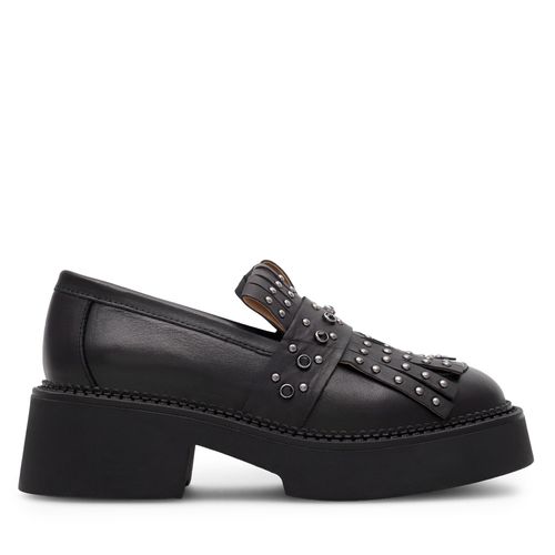 Chunky loafers Eva Minge LAGOA-24755 Noir - Chaussures.fr - Modalova